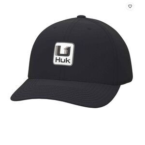 Huk Unstructured Performance Adjustable Hat - Black - One Size